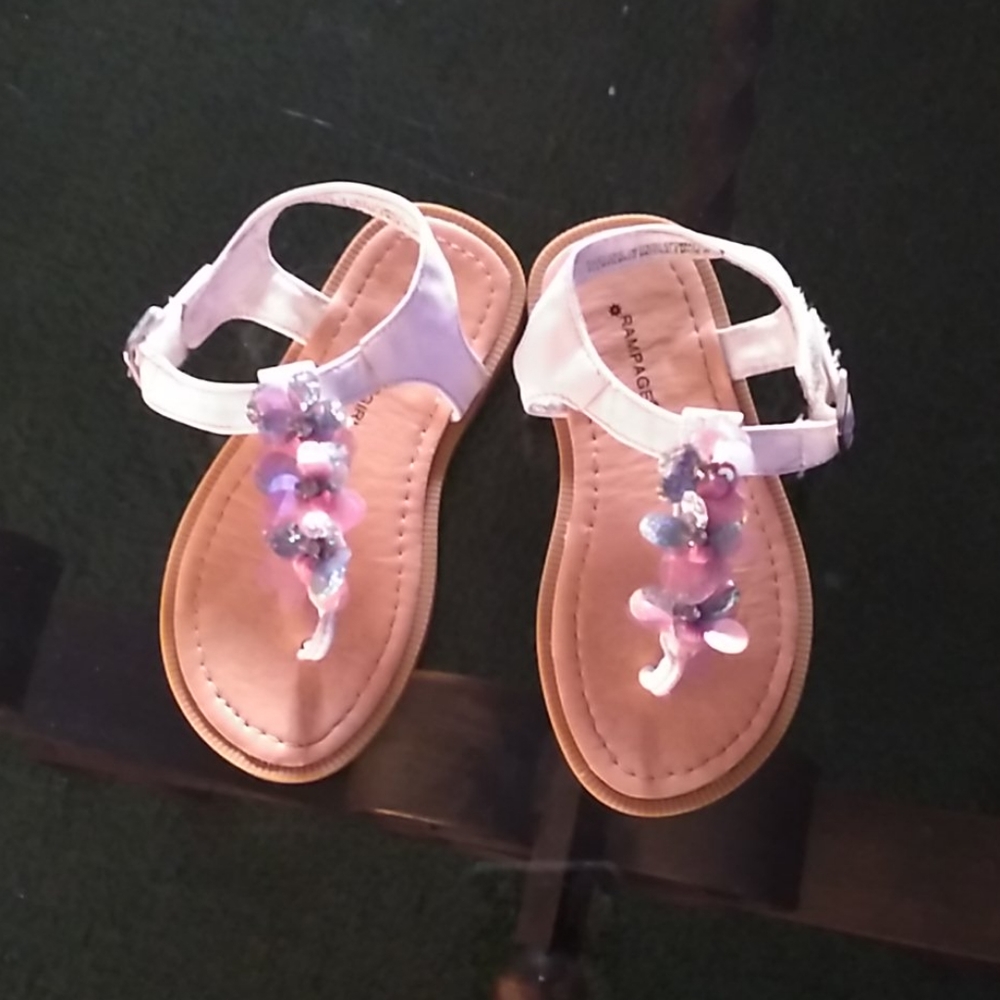 Rampage * Girl White Sandals